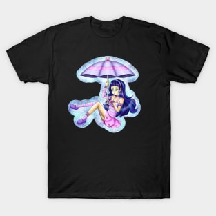 Umbrella anime girl T-Shirt
